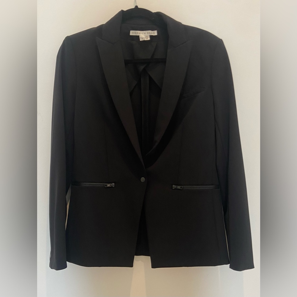 NWOT Veronica Beard Iconic Scuba Dickey Jacket Blazer